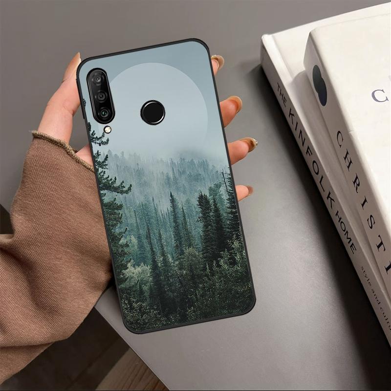 Beautiful Mountain Forest Nature For Huawei Nova 12s 12i 11i 8i 7i 9 10 SE Y90 Y60 Y70 Y72 Y61 Y91 P30 P40 Lite P60 Pro Case