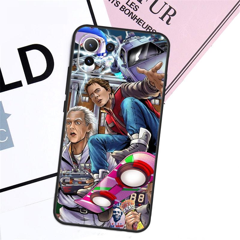 Back to the Future Case For POCO M6 Pro X6 X3 X4 X5 F3 F4 F5 M5s Xiaomi 13 14 13T Pro 11T 12T 12 Lite Cover
