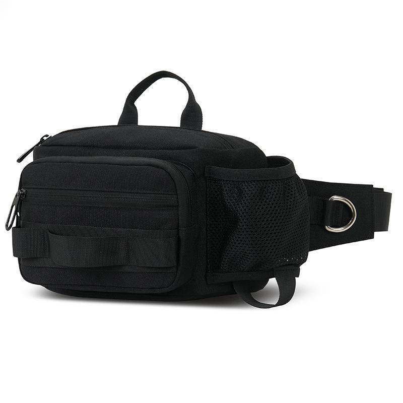 

Waterproof multi-functional hiking large-capacity waist bag, multi-color travel outdoor sports water bottle waist bag чёрный