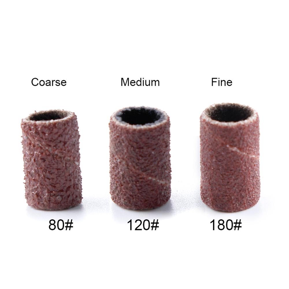 Aparelho elétrico da máquina do polonês da broca do prego para o manicure 30pcs fresas conjunto de bandas de lixamento