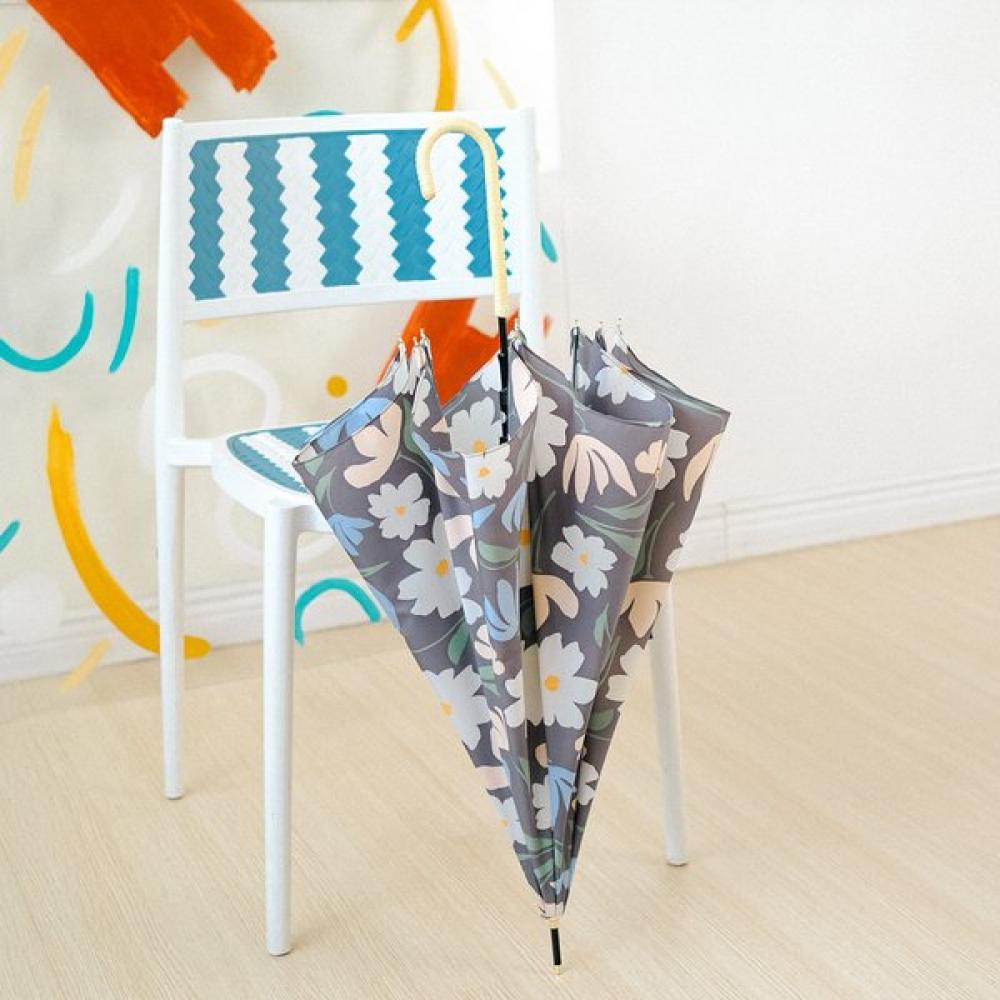 Wpc Automatic Straight Umbrella 1581 06 001 off-white