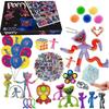 Calendrier de l'Avent 24 Jours 2022 Compte à Rebours Noël Poppy Playtime Huggy Wuggy Boîte Aveugle Jouet Sensoriel Fidget DIY Cadeaux de Noël