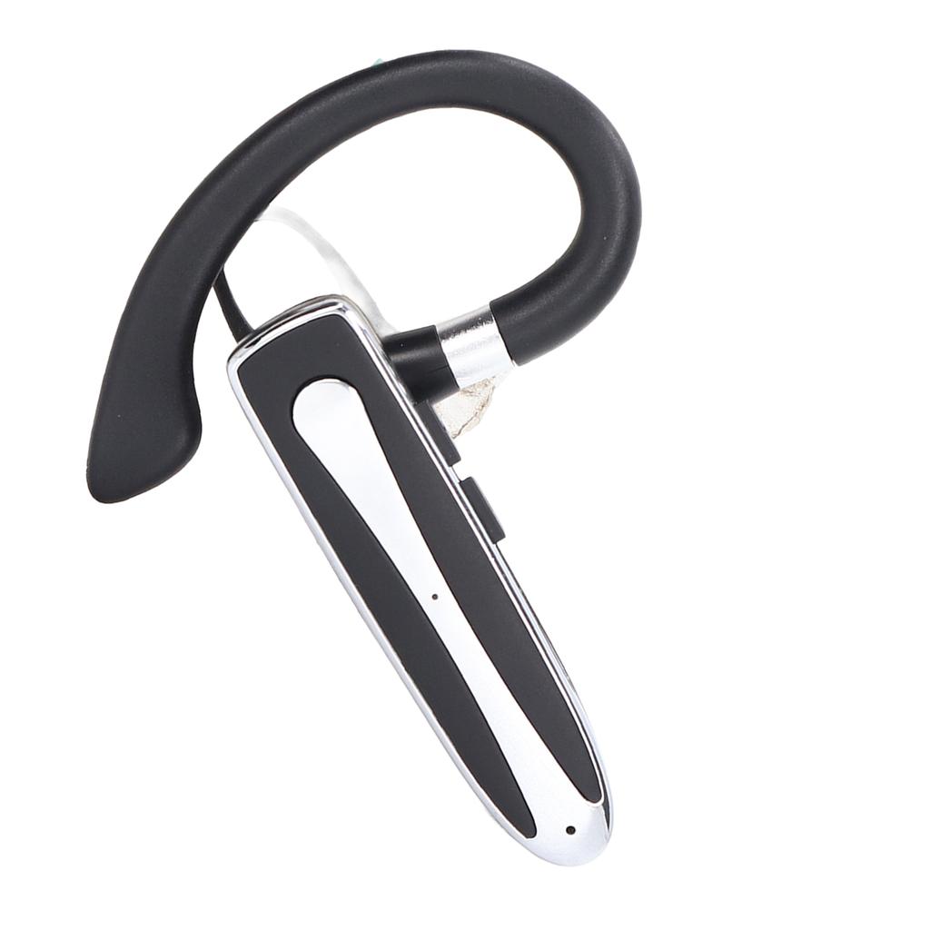 Bluetooth Earpiece Noise Cancelling Hands Free Rotatable Single Ear Wireless Headset with Charging Case for Sports Work