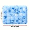 Pet Cooling Mat Ice Gel Self-Watering Cooling Pad Waterproof Wear-Resistant Floor Mat Durable Pet Cold Bed Cushion for Dog & Cat