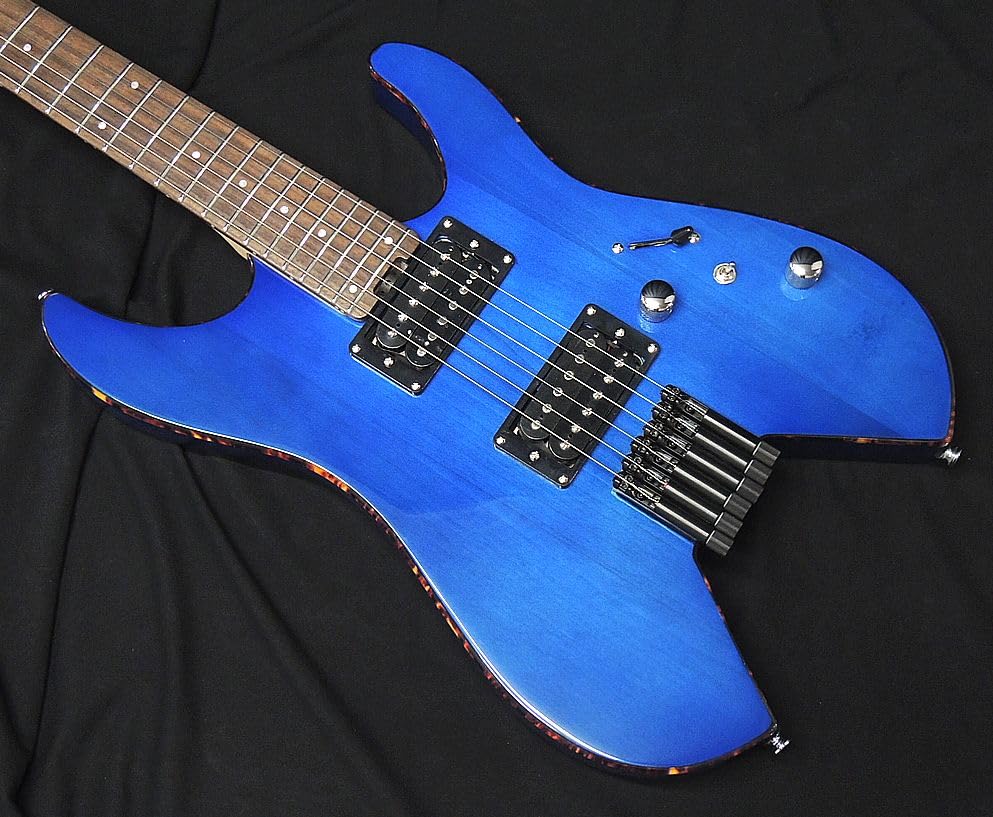 SCHECTER DBL Headless Guitar Electric Guitar Schecter Stratocaster Type NV Shape Deep Blue OL-NV-HL