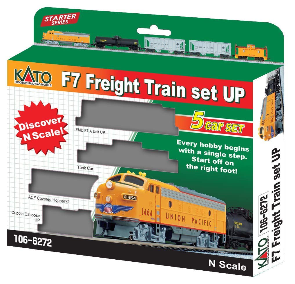 

N F7 Грузовой поезд Union Pacific, набор из 5 предметов