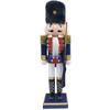 For Factory Direct 30CM Wooden Nutcracker King Soldier Christmas Gift Puppet Ornament Walnut -017