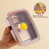 Food Grade Stainless Steel Lunch Box Vacuum Antibacterial Sealed 600/1000/1500ml Leakproof Bento Box for Office Workers