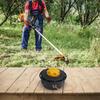 Grass Trimmer Trimmer Head 120950010 2.4mm Round Line 308923013 ABS Accessories Black M10*1.25 LHF Thread Pitch