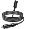 Cigarette Socket Extension Cable 2M DC Power 12V/24V Car Cigarette