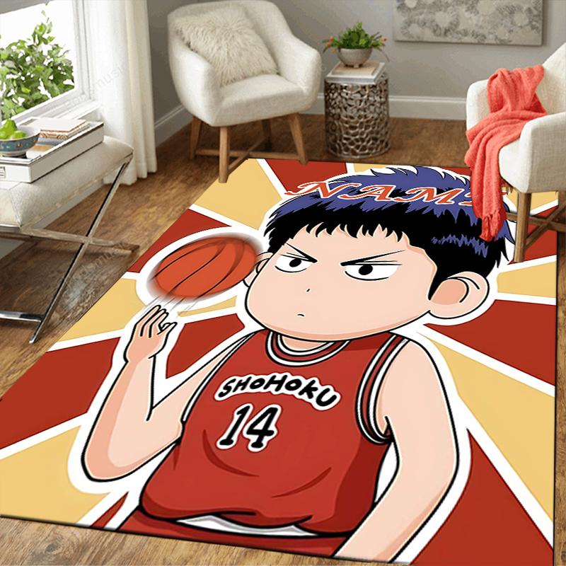 Custom 1Pc Basketball Stars Rug Office Carpet Indoor Outdoor Entrance Doormat Nonslip Soft And Comfortable Living Room D2915325
