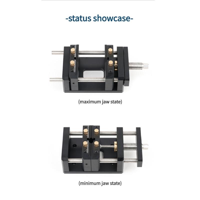 Anodized Aluminum Alloy Selves Centering Clamping Tool Ideal For Wood Drilling And Crafting Applications