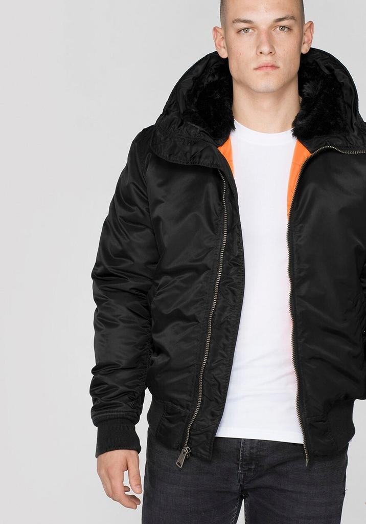 Зимняя куртка Alpha Industries MA-1 Hooded (158104) black (158104-3)