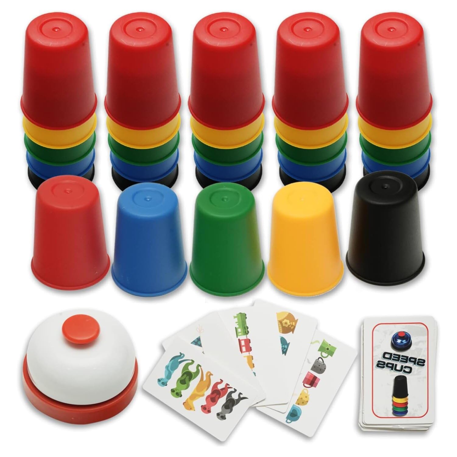 

UOPR Настольная игра Speed Cups Популярная игрушка для скоростных соревнований (Возраст 6+) Игра,