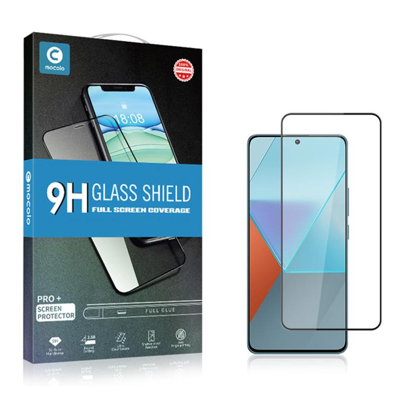 MOCOLO Pro Xiaomi Redmi Note 13 Pro 4G/Poco M6 Pro 4G Ochranná fólie na displej Celoplošné lepidlo Průhledná fólie