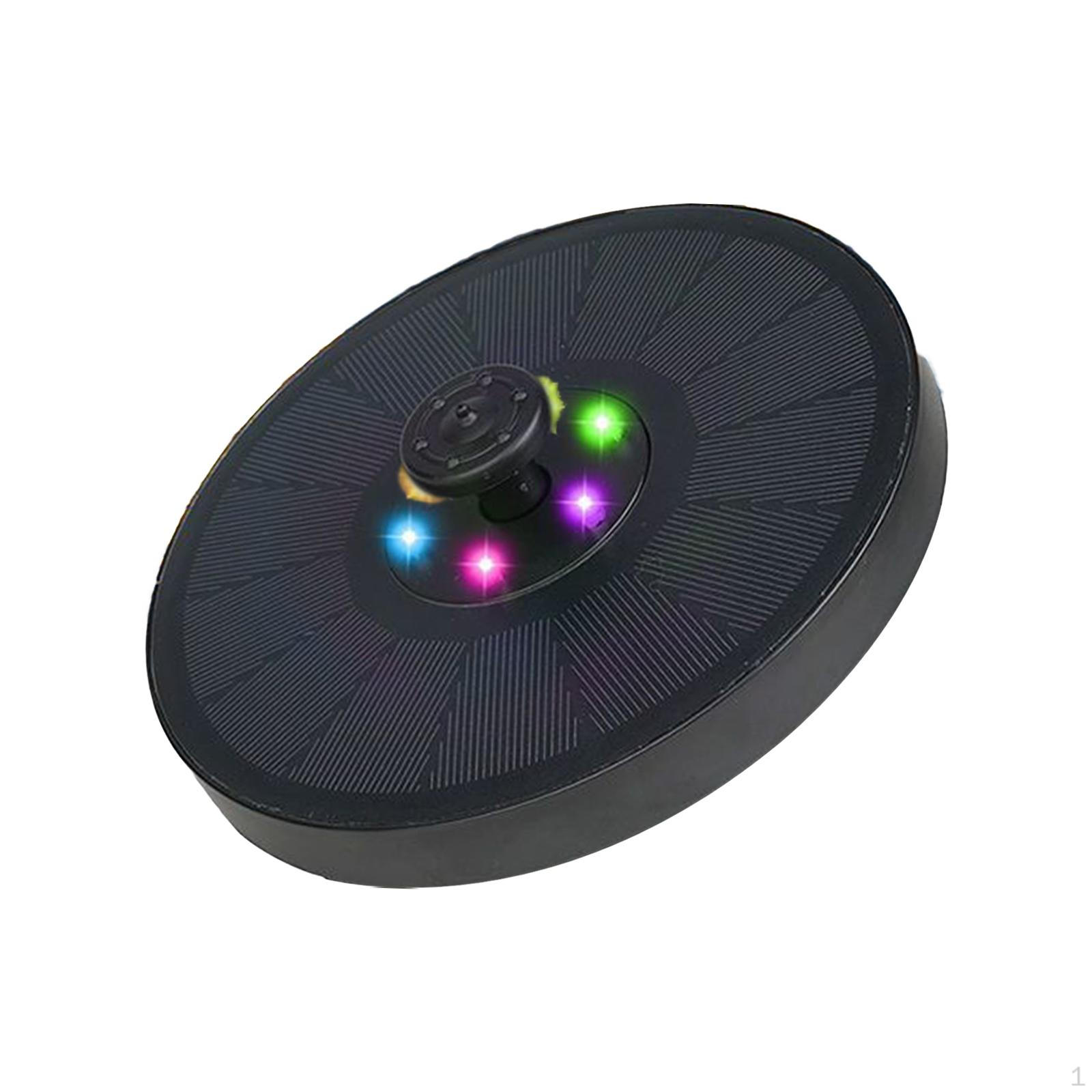 

for Birdbath, Outdoor Decoration Pump, Pump 7 light