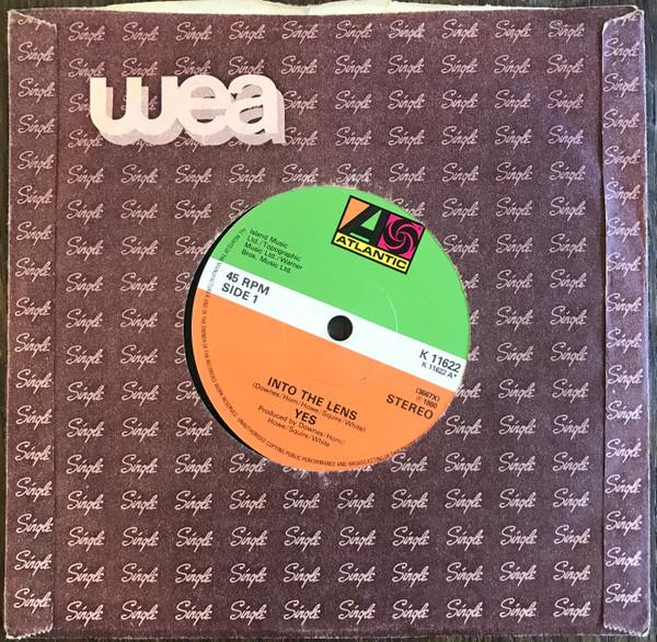 

7inch Record YES - Into The Lens K11622 Atlantic 1980 UK Rock Used