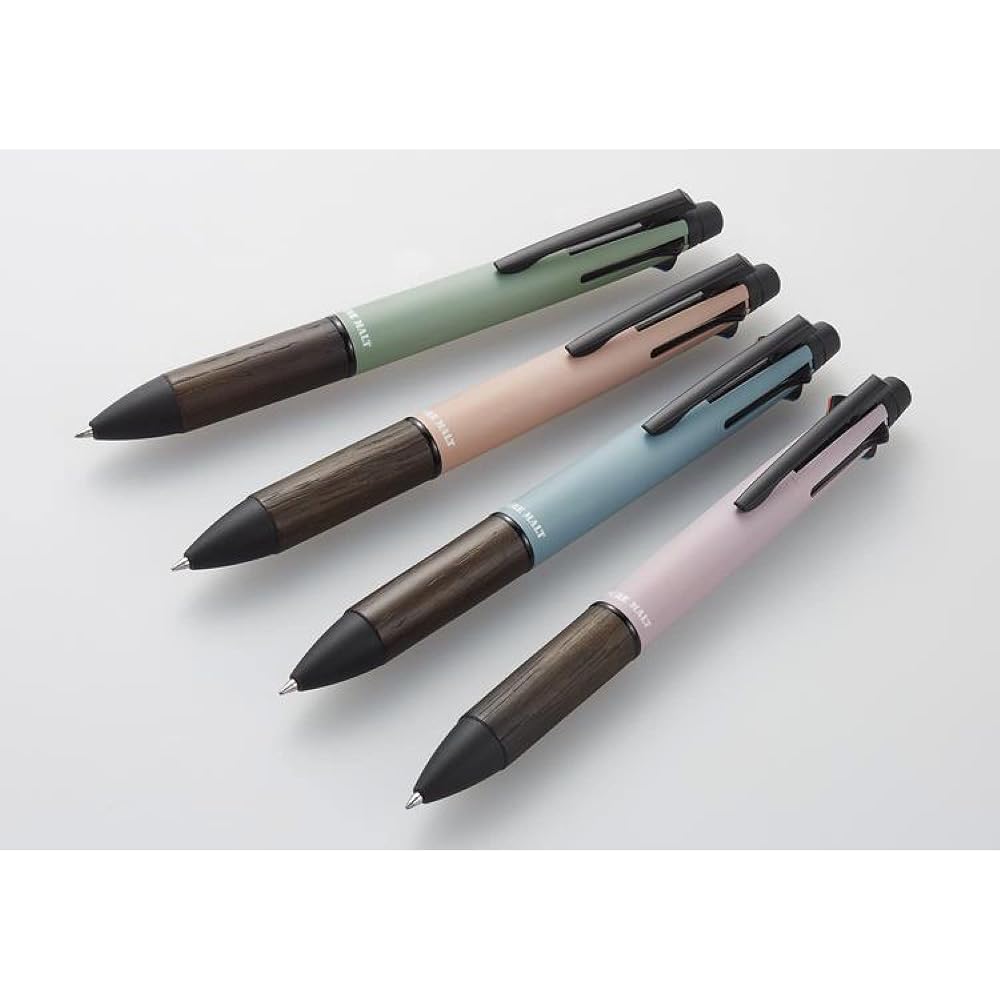 Mitsubishi Pencil Multifunction Pen Jet Stream Inside Pure Malt 4 & 1 0.5 Limited Old Rose MSXE52...