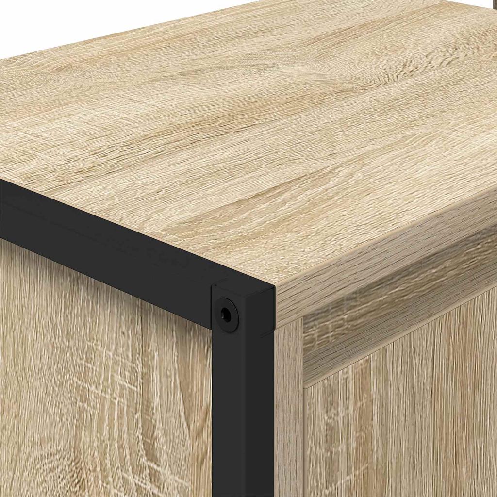 Bathroom Cabinet with Door Sonoma 90 X 30 X 60 Cm Engineered Wood