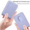 INS Candy Color Original Liquid Silicone Card Bag Case for Magsafe Phone Serie Portable Slim Strong Magnetic Card Storage Wallet