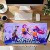1Pc Kpop Demon Hunters Gaming Mouse Pad Keyboard Desk Mat Non-slip Rubber Lock Edge Waterproof Computer Mousepad for Office Home Decor Y1182