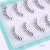 Transparent Terrier 5 Packs L-Shaped False Eyelashes Natural Comic Barbie Eyelashes Little Demon Eyelashes