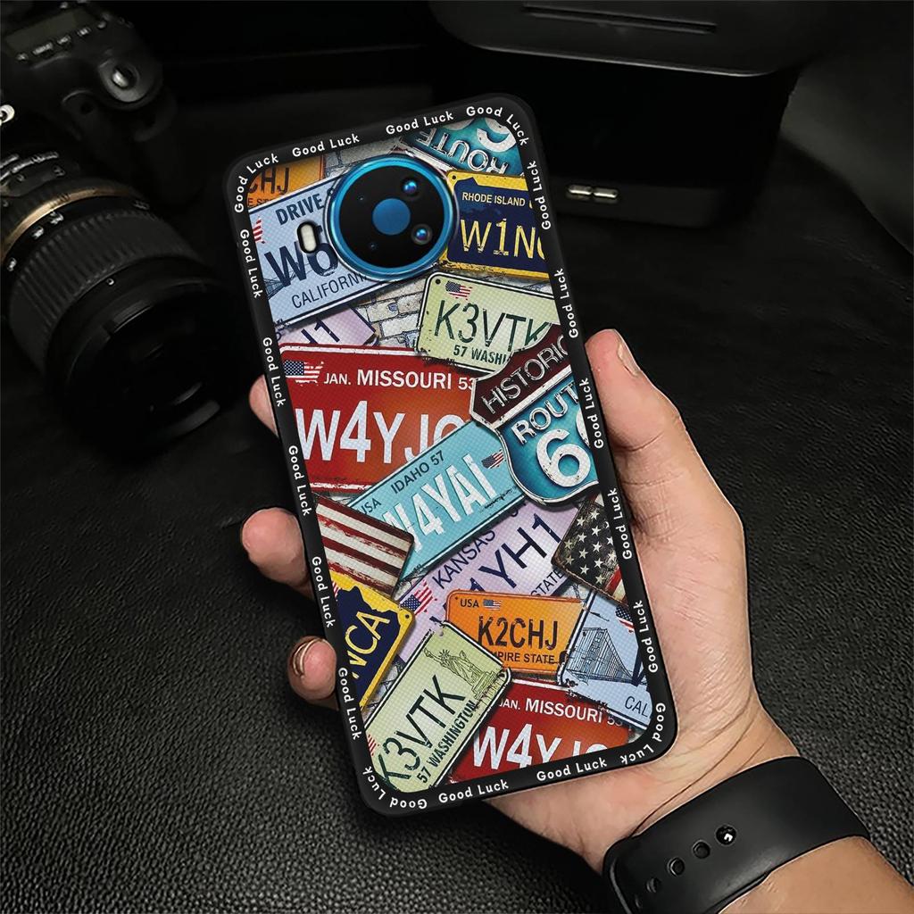 TPU Anti-knock Phone Case For Nokia 8.3/8 V 5G UW Cute Durable Dirt-resistant Silicone Fashion Design Shockproof Cartoon