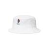 Used [New] Ralph Lauren Polo Bear Bucket Hat White 8-20