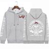 Baki the Grappler Printed Sweatshirt Hoodie Women/Men Harajuku Hanma Yujiro Fashion Men's Zip Coat Autumn Loog Sleeve Unisex Top