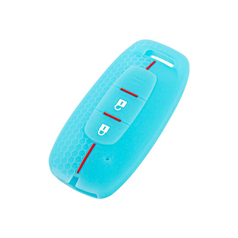 2 3 4 5 Buttons Silicone Car Key Case Cover For Nissan X-Trail T33 Kicks Qashqai J12 Juke Teana Altima Ariya Remote