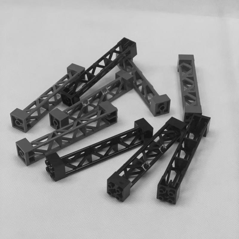 20 stuks Bouwstenen Militaire Onderdelen Accessoires Steun Stut Kolom Pilaar Parkeerplaats Speelgoed Technik Stenen Kindercadeau 58827