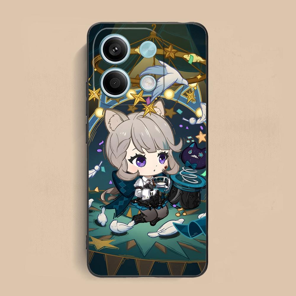 Game GI Lynette Matte TPU Mobile Phone Case for Xiaomi Redmi 15 14 13 12 A5 3 2 1 C Plus 4G 5G Colorful Printing Cover