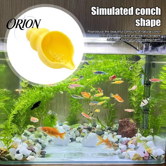 Aquarium Enrichment Decor Betta Fish Hammock, Conch Pad with Strong Suction Cup, Natural Resting Hammock Bed Bubble Nesting Spot for Tanks,