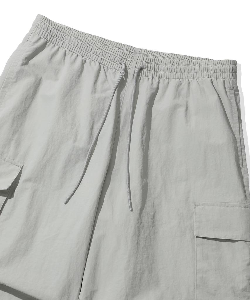 CGP Nylon Cargo Parachute Pants - Grey