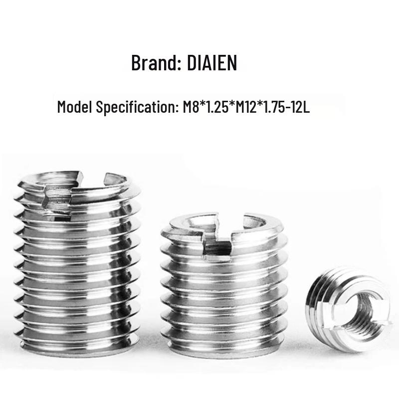 DIAIEN Slotted Self-Tapping Thread Insert 1 Piece