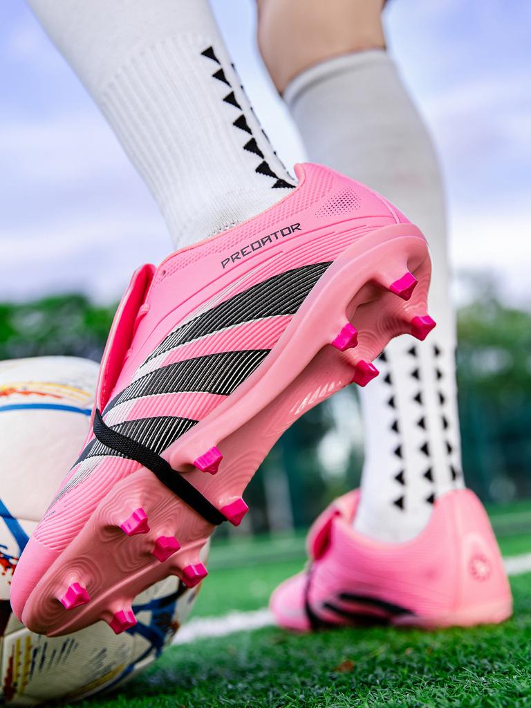 Adult children outdoor lawn sports training competition football shoes men and women long broken nails