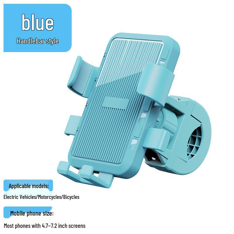 Anti-Slip Quick Release Motorcycle & Scooter Phone Mount for Delivery Navigation