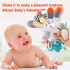 PP Cotton Newborn Rattles Plush Toys Early Education Plush Rattle Teether Toys  0-12 Months