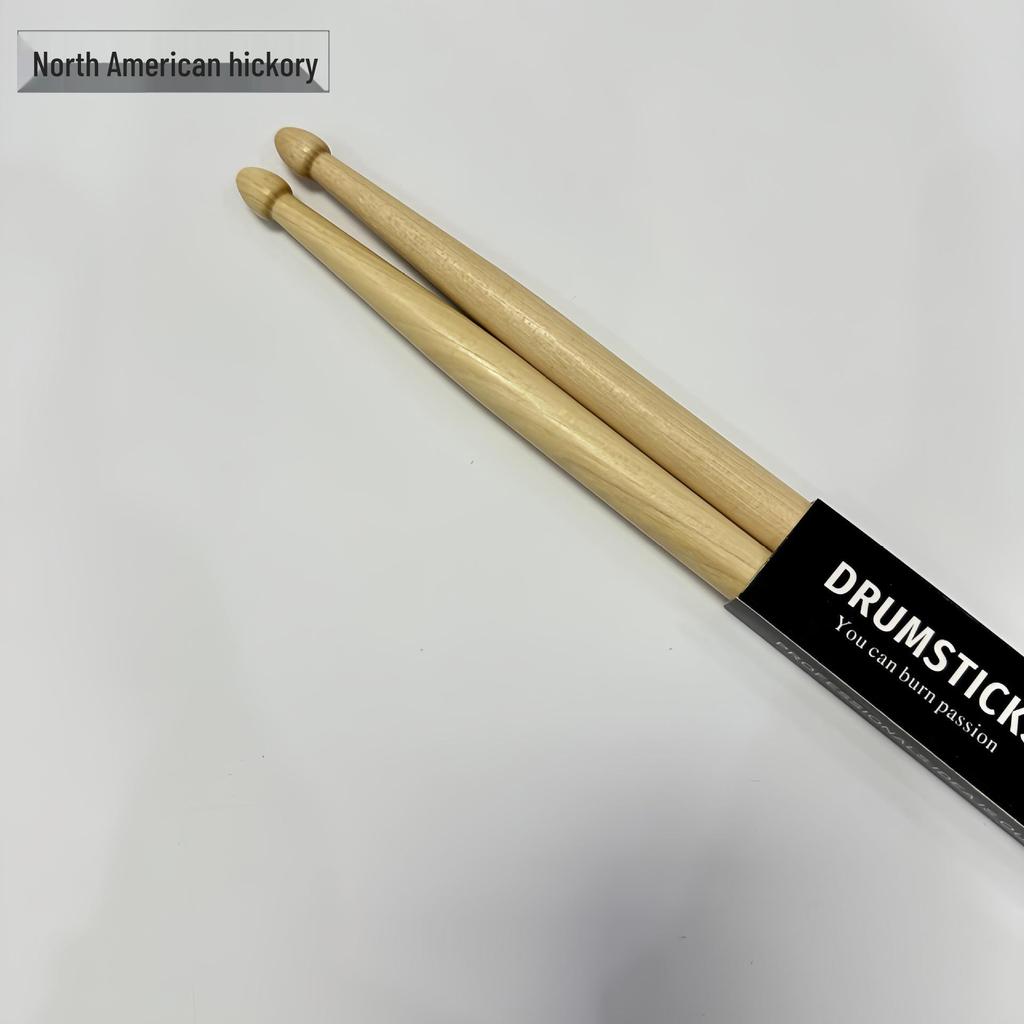 Trommelstöcke aus Ahorn: 5A Hickory, Eiche, Massivholz 7A Übungssticks.
