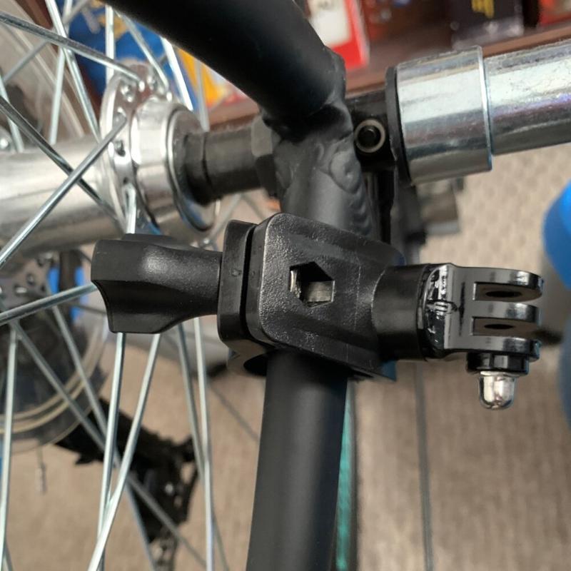 Motorcycle Bicycle 360 Degree Rotation Handlebar Handle Camera Holder Gopro Hero 8 7 6 5 4 SJCAM Moto Sports Camera Accessories