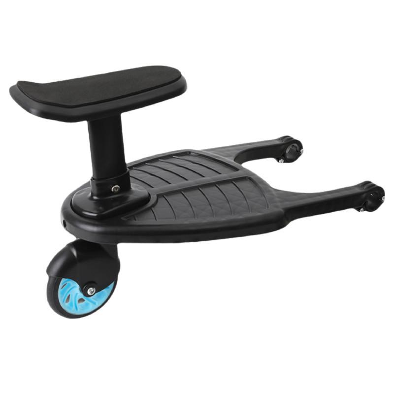 Pushchair Buggy Board Baby Stroller Auxiliary Pedal Seats Durable Versatile