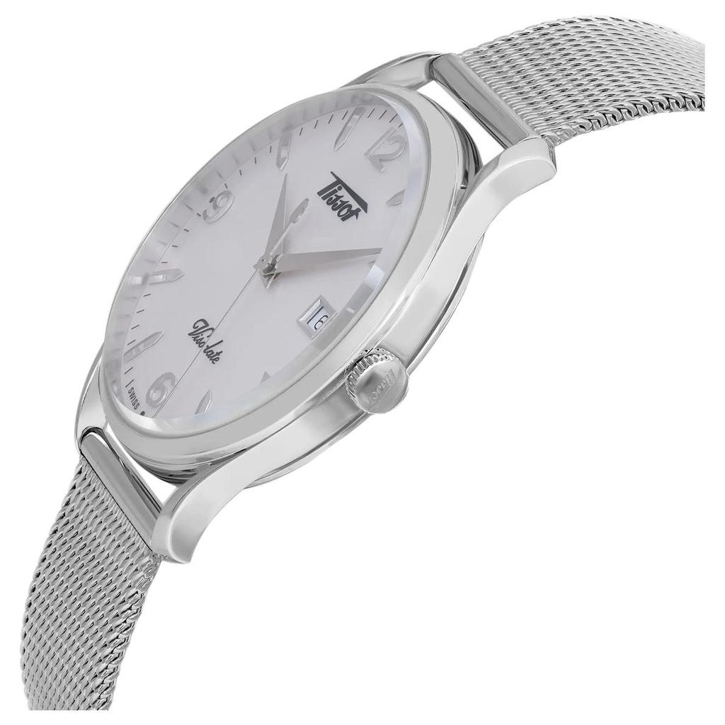 TISSOT Vistada Collection Quartz Movement 30m Water Resistance Men's Watches Watch 40mm Silver Dial T118.410.11.277.00