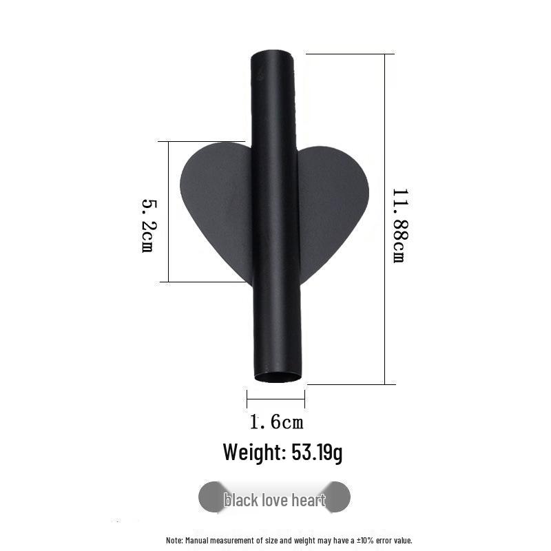 Nordic Style Wall-Mounted Metal Vase for Fresh Flowers: No-Punching Indoor Hanging Ornament