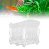 Pflanzbecher Acryl Transparent Durchlässiges Loch Sicher Blumentopf mit Saugnapf für Fische