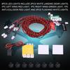 8 LED Lighting System Kit Simulation Flashing Lights for RC Airplane Helicopter