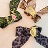 European and American Wide Version Hollow Bracelet Sun Moon Shape Silk Scarf Bracelet Women