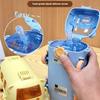0.5L Cute Toy Car Cup With Straw Indoor And Outdoor Water Bottle Large Capacity Plastic Mug For Summer Drinkware BPA
