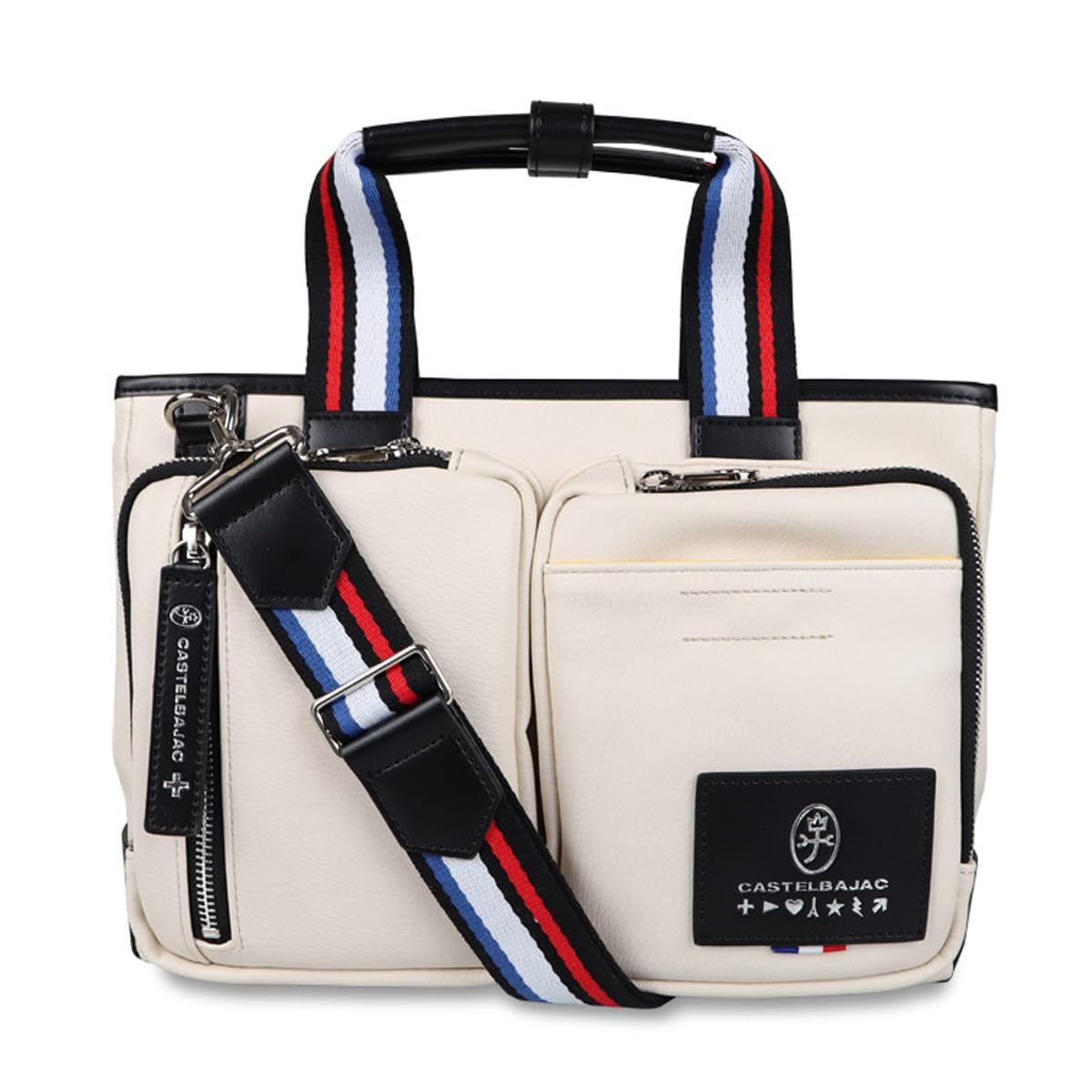 

Driving Tote Bag Loren 037501 Shiro [Castelbajac] білий