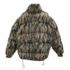 Bear USA Camouflage Down Jacket L Khaki Reversible Women Used