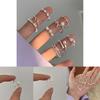 Unique Geometric Love Pearl Ring For Women High-quality Copper Adjustable Design Stylish Colors For Every Occasion